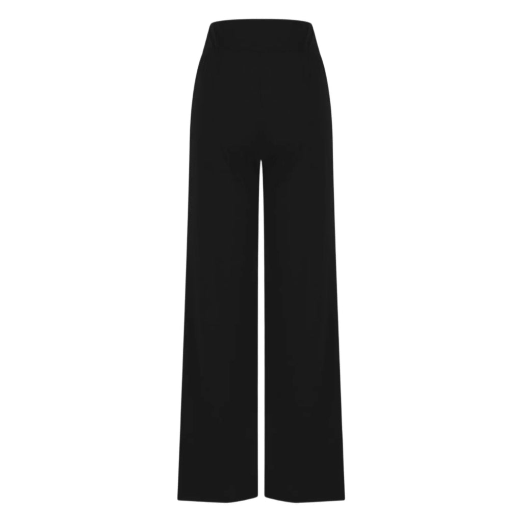 Activewear Women Wide Leg Pants Casual Cotton Yoga Pants With Pockets High Waist Drawstring Baggy Sweatpants Flare Leggings