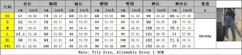 Loungewear Tracksuits Womens 2 Two Piece Set Activewear Full Sleeve Zip up Crop Top and High Waist Slim Long Pants Sets Outfit