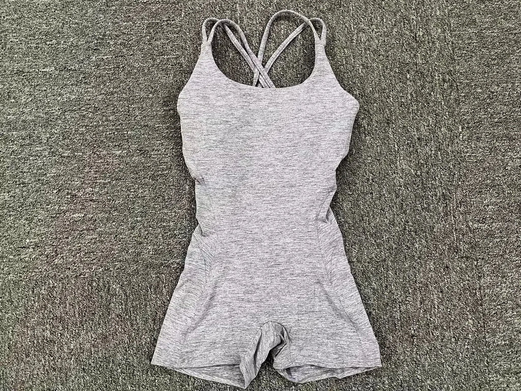 Padded Active Wear Gym Yoga Bodysuit Women Fitness Clothing Women Workout Female Sports Outfit Suits Exercise Jumpsuit