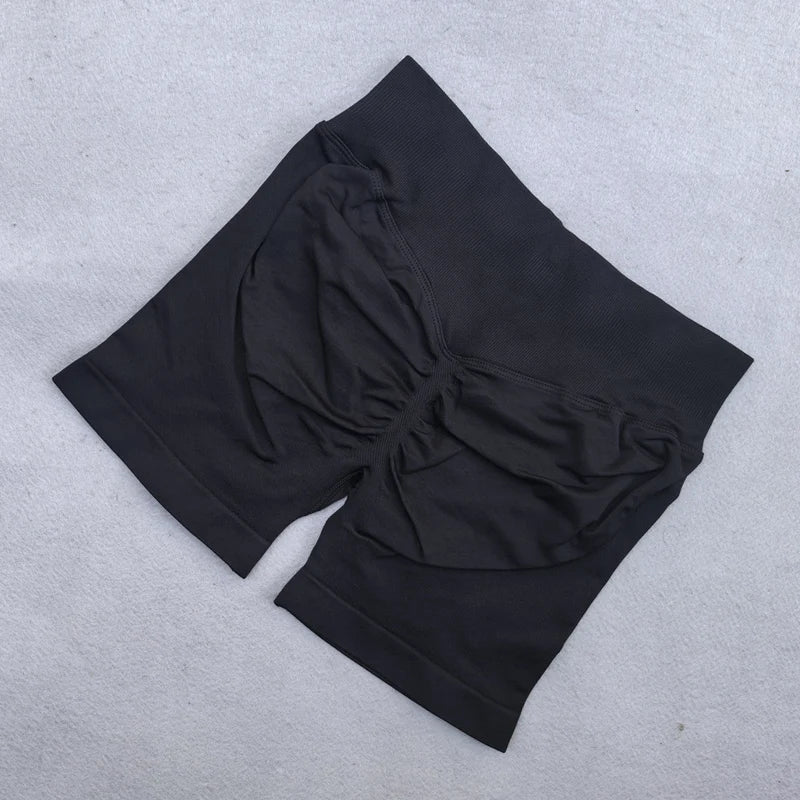 2 Pieces Yoga Set Women Backless Halter Tops High Waist Seamless Shorts Gym Suit Fitness Clothes Sportswear Workout Sets